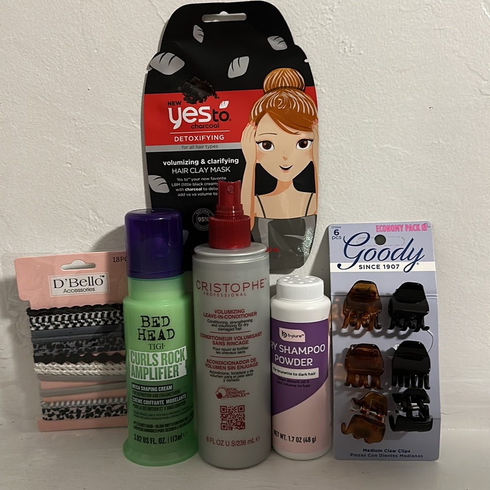 17 pc hair bundle w/ case